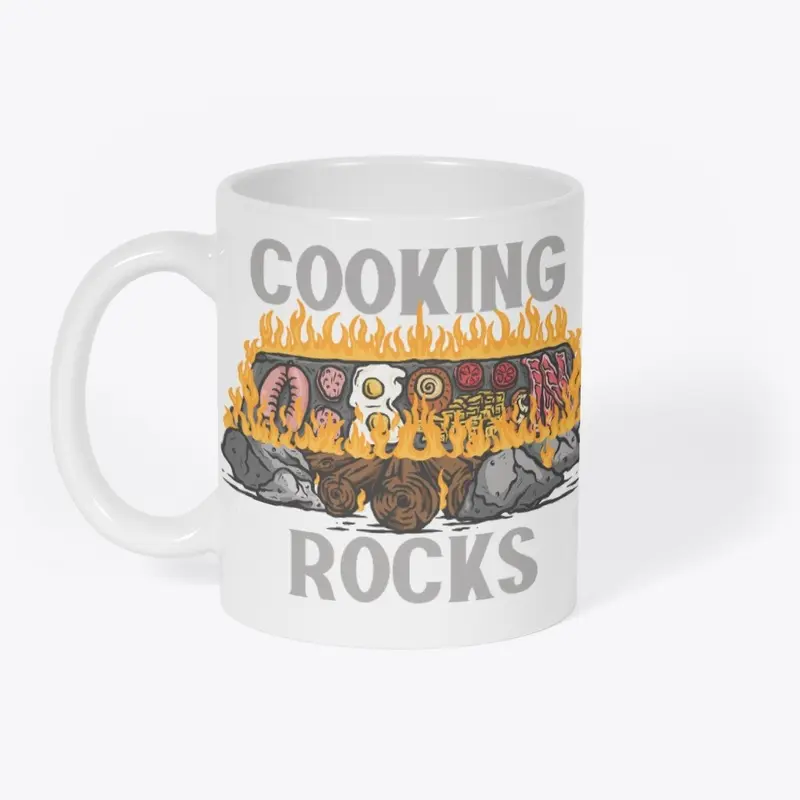 Cooking Rocks! - Breakfast on a rock